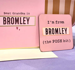 Bromley Posh Bit Coaster