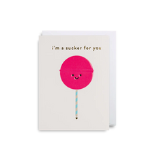 Lagom Design I’m a Sucker for You Mini Card