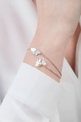 Amanda Coleman Butterfly Bracelet Silver