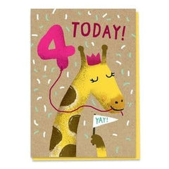 Stormy Knight Fox Age 4 Card