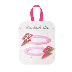 Rockahula Kids Lightning Glitter Clips