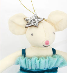 Meri Meri Green Fairy Mouse Decoration