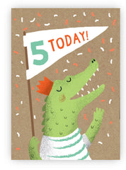 Stormy Knight Squirrel Age 5 Card