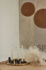OYOY Living Art Candleholder Circle - Black