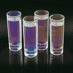 Tall Iridescent Shot Glasses x 4