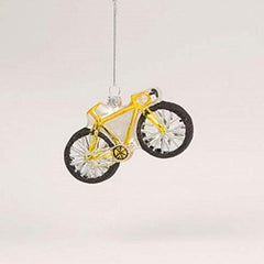 Sass & Belle Gold Bike Bauble Christmas Tree Decoration