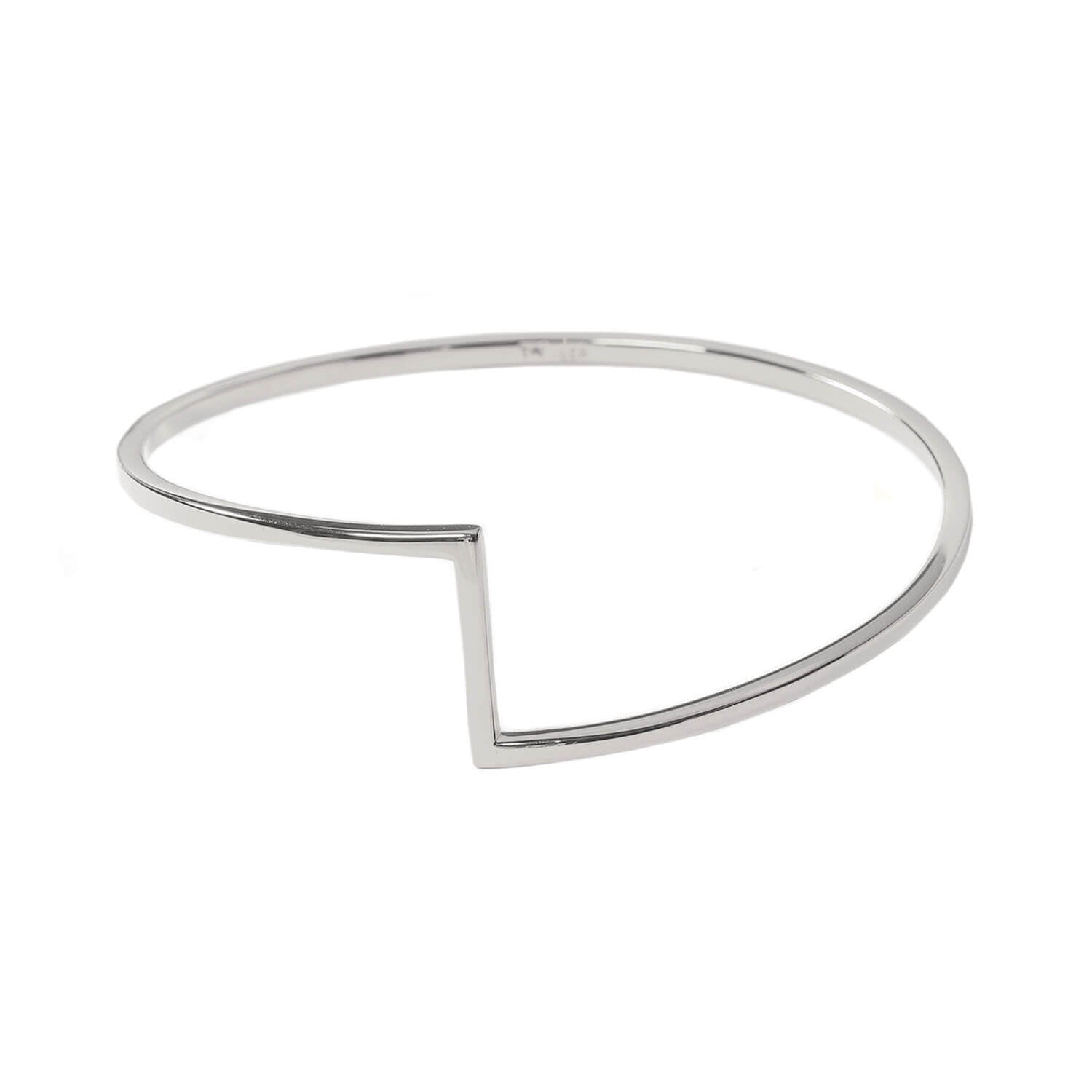 Matthew Calvin Joint Bangle Silver