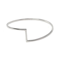 Matthew Calvin Joint Bangle Silver