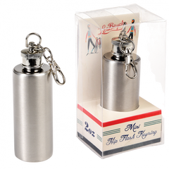 Le Bicycle Mini Hip Flask Keyring