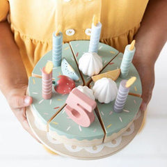 The Little Dutch - Wooden Birthday Cake