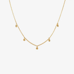 Matthew Calvin Gold Mini Charm Necklace