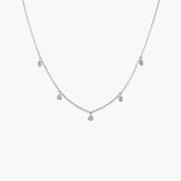Matthew Calvin Silver Mini Charm Necklace
