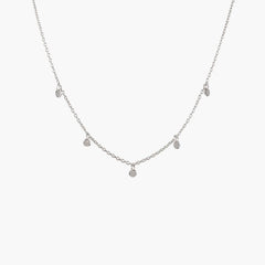 Matthew Calvin Silver Mini Charm Necklace
