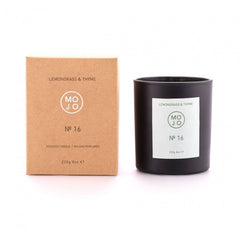 Mojo Lemongrass & Thyme Soy Wax Candle No. 16