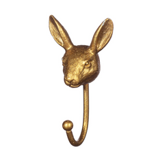 Sass & Belle Gold Rabbit Hook