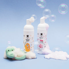 Nailmatic Kids Mousse Party Hair & Body Foam - Apricot / Strawberry