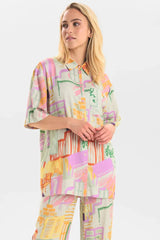 Numph Nukimmy Shirt - Pristine Palette