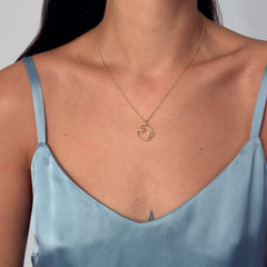 Alex Monroe Clownfish Coral Loop Necklace