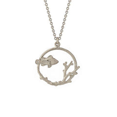 Alex Monroe Clownfish Coral Loop Necklace
