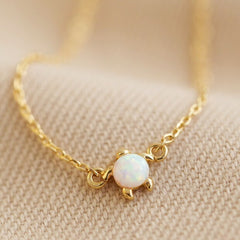 Lisa Angel - Opal Turtle Charm Anklet in Gold