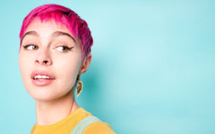 Tatty Devine - Pegasus Mini Drop Earrings in Mirror Gold
