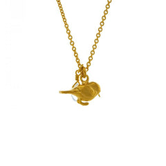 Alex Monroe Warbler & Topaz Necklace