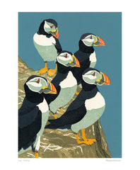 Art Angels - Puffins by Robert Gillmor