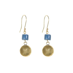 Just Trade River Earrings - Blue