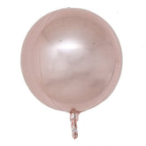 Rose Gold Orb Metallic Party Balloon