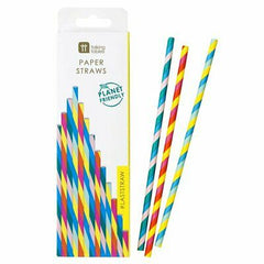 Rainbow Paper Straws
