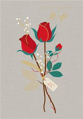 Sara Miller For My Wonderful Wife Greeting Card