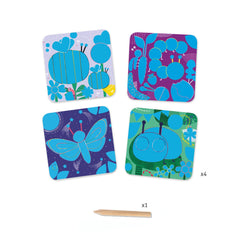 Djeco Scratch Cards - Bugs