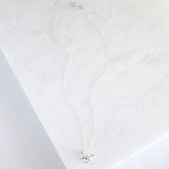 Lisa Angel Necklace - Silver Horse