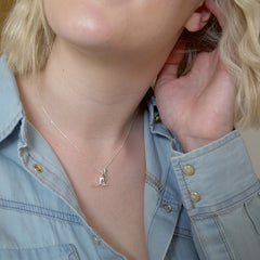 Lisa Angel Necklace - Silver Kangaroo