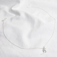 Lisa Angel Necklace - Silver Kangaroo