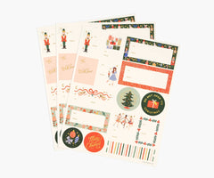 Rifle Paper Nutcracker Gift Sticker Set