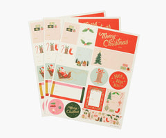 Rifle Paper Deck The Halls Sticker Set