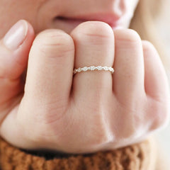 Lisa Angel - Sterling Silver Daisies Ring