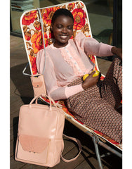 The Sticky Sis Club - Backpack Ton Sur Ton / Dawn Pink