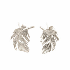 Alex Monroe Feather Stud Earrings