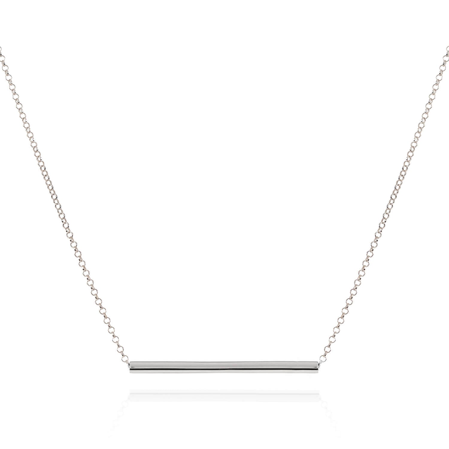 Matthew Calvin Tube Pendant - Silver