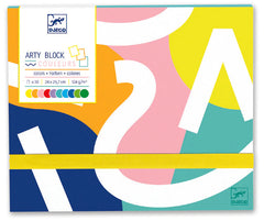 Djeco Arty Block Coloured Paper