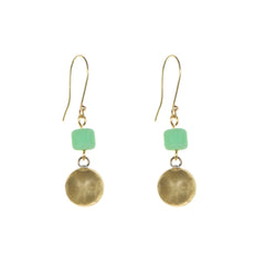 Just Trade River Earrings - Green