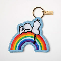 Peanuts Key Charm - Rainbow