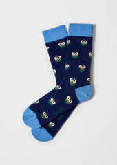 Besocks - BeOwl Blue Socks