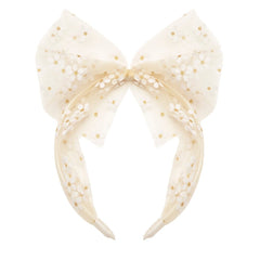 Rockahula Daisy Tulle Bow Headband