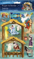 Roger La Borde Petite Pop & Slot Advent Calendar - The Christmas Story