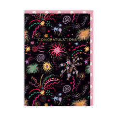 Ohh Deer - Cath Kidston Fireworks Congratulations Card