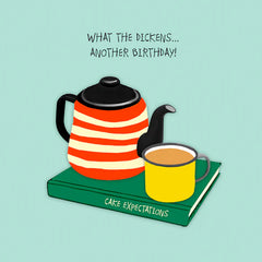 Sally Scaffardi What The Dickens Birthday Card
