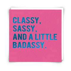 Redback Cards Badassy Card